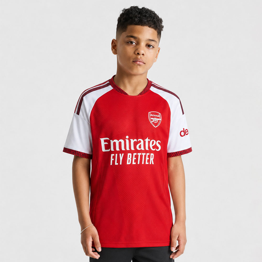 Arsenal junior home shirt
