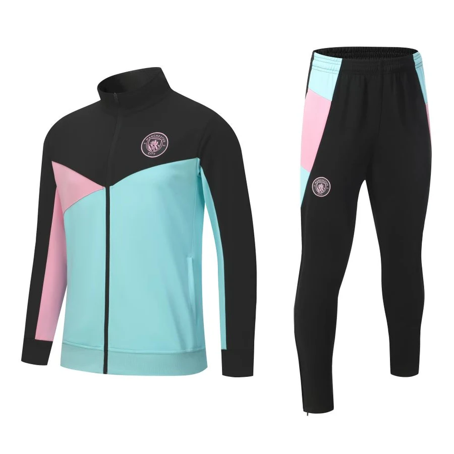 Manchester City full-zip tracksuit on a white background