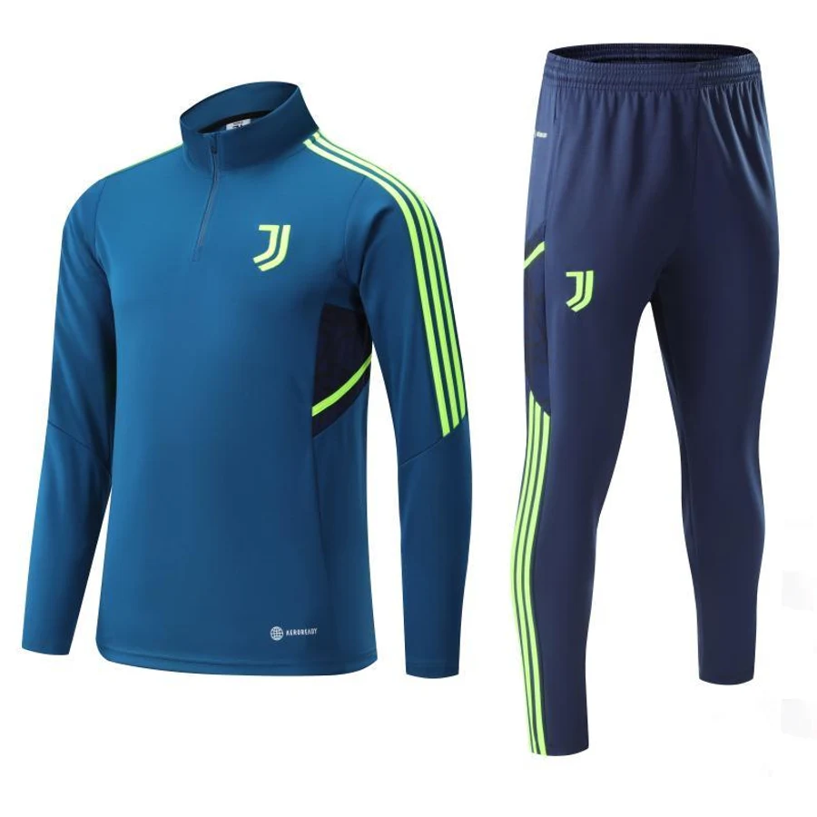 Juventus half-zip training set on a white background