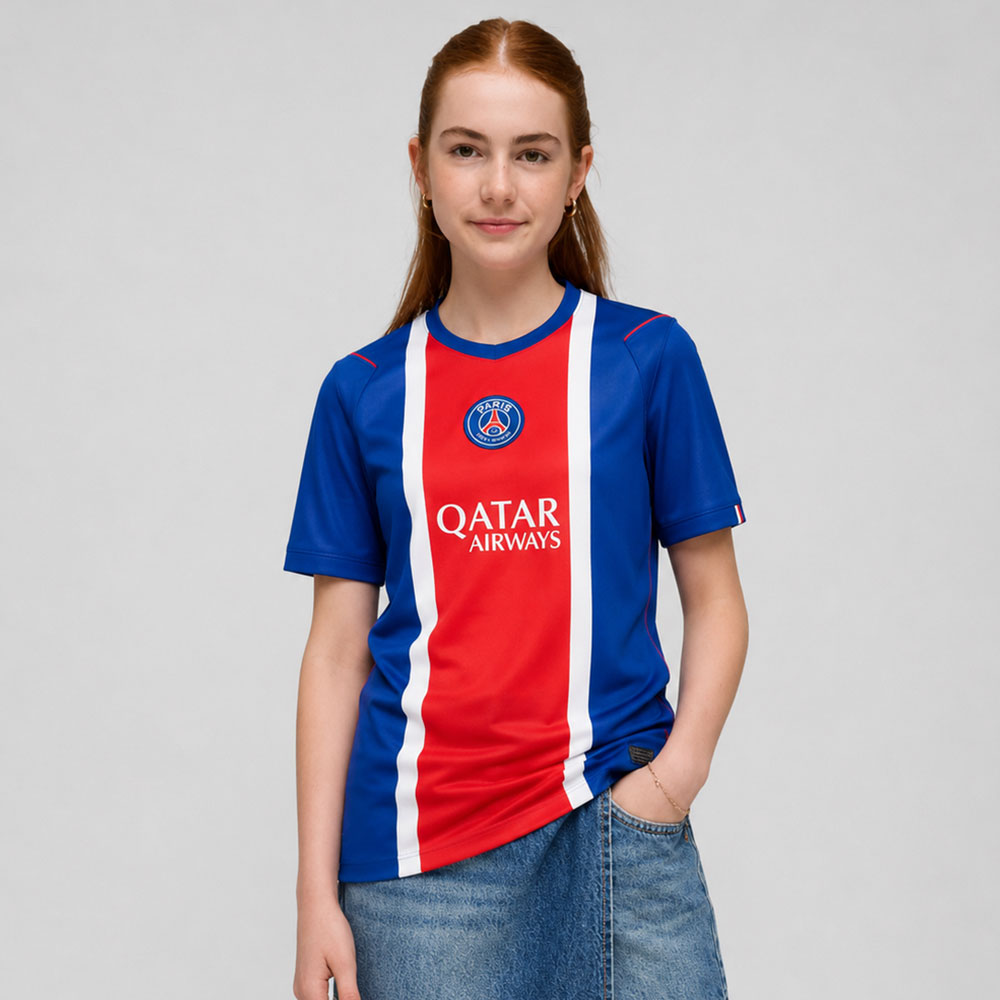 Paris Saint-Germain junior home shirt